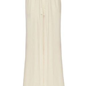 Monday Swimwear Cream Wide Leg Pants